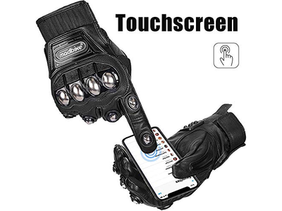 Alloy Steel Touchscreen Bicycle Motorcycle Motorbike Racing Glove
