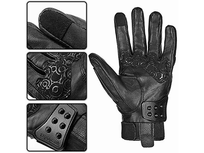 Alloy Steel Touchscreen Bicycle Motorcycle Motorbike Racing Glove