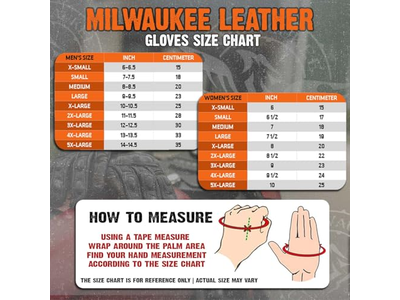 Black Leather with Gel Palm Motorcycle Hand Gloves