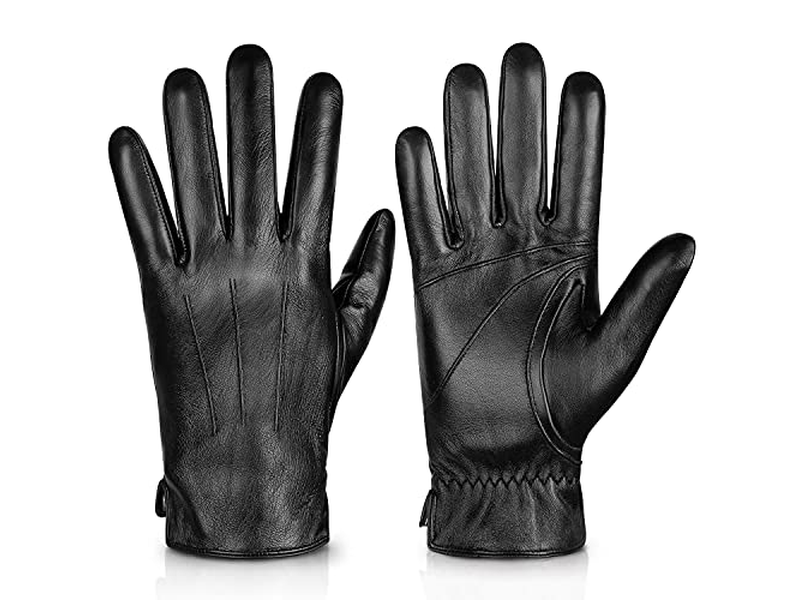 Genuine Sheepskin Leather Gloves for Men