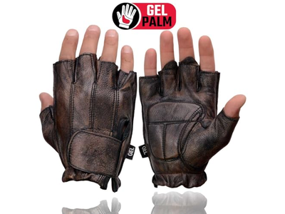 Leather MG7561 Men's Premium Brown Leather