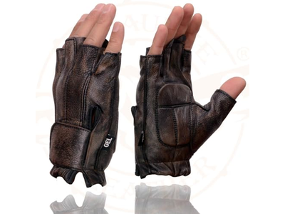 Leather MG7561 Men's Premium Brown Leather