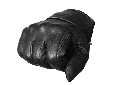 Men's Premium Leather Street Motorcycle Protective Cruiser Gloves