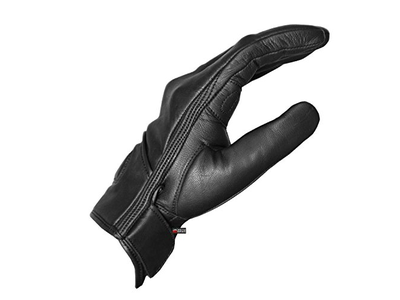 Men's Premium Leather Street Motorcycle Protective Cruiser Gloves