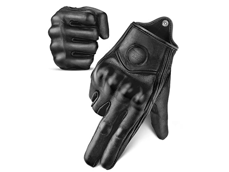 Motorcycle Leather Motorcycle Riding Gloves