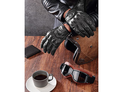 Motorcycle Leather Motorcycle Riding Gloves
